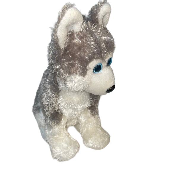Ty Plush Husky Dog Pup Sledder Alaska Stuffed Animal Nursery Shower Gift 7" - Picture 6 of 10